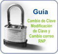 Gu�a R�pida Cambio de Clave y Cambio de Correo